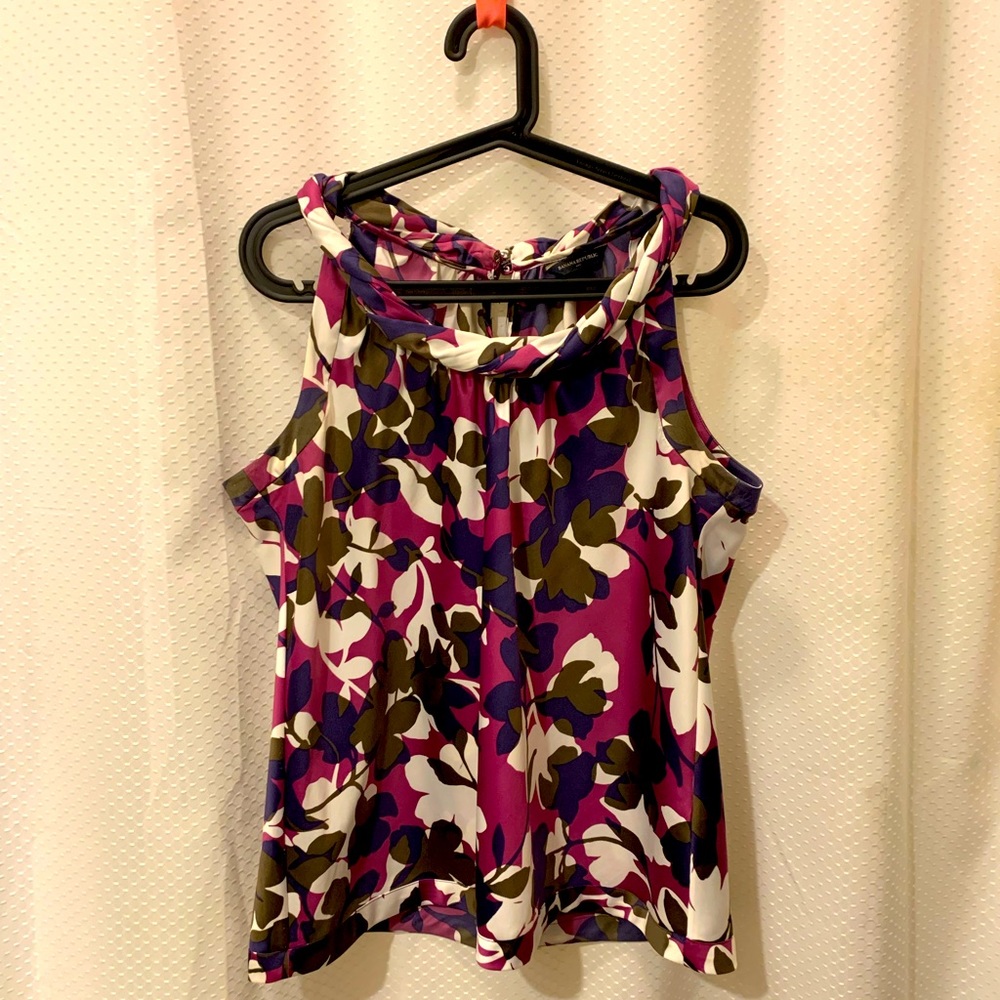 Banana Republic roll neck tank